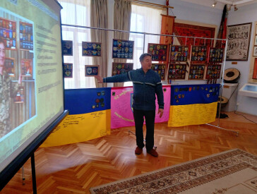 Виставка військових шевронів добровольчих батальйонів та Сил Оборони України