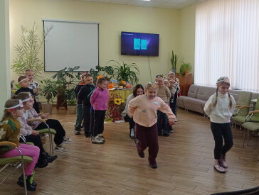 Гарбузова вечірка в бібліотеці