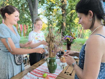 Етнографічне дійство «Спаси. Спасівка: традиції наших предків» на садибі Панаса Мирного
