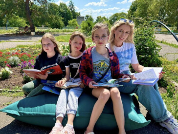 Літні канікули з книгою: яскраве дозвілля в бібліотеках Полтавської МТГ