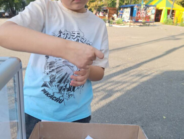 З нагоди Дня знань у парку «Перемога» було проведено безпрограшну благодійну лотерею