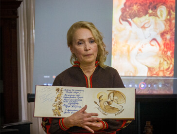 «Арт-поетична кав'ярня» на садибі В.Г. Короленка