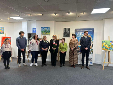 Виставка у Парижі за участю учнів Полтавської дитячої художньої школи імені Святослава Пашинського