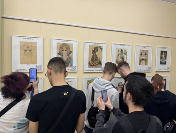 Інклюзивна екскурсія експозицією малюнків Саші Путрі