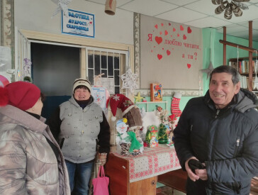 Перший день Нового року разом із бібліотекою