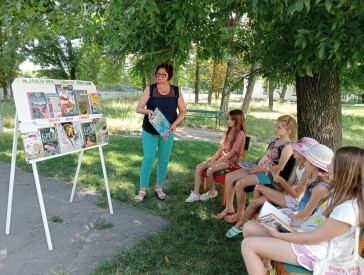 Літні канікули з книгою: яскраве дозвілля в бібліотеках Полтавської МТГ