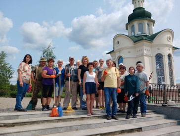 Благоустрій території Меморіалу козацької слави