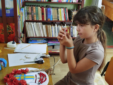 Дивовижна «мотанка» від Юлії Удовиченко