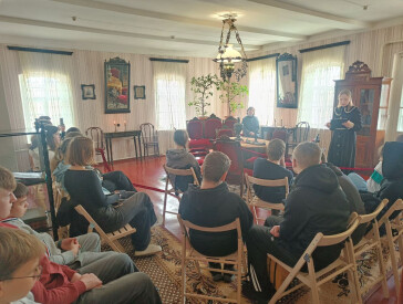 Перформанс «Коли література говорить по-справжньому: Панас Мирний» до Дня письменника