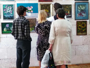 Відкриття виставки викладача ПДХШ імені Святослава Пашинського Валентини Тарасенко