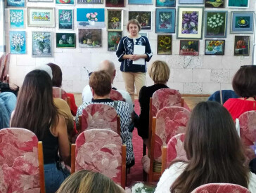 Відкриття виставки викладача ПДХШ імені Святослава Пашинського Валентини Тарасенко