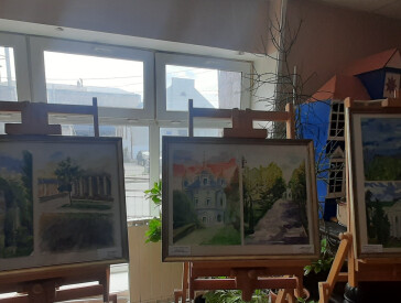 Виставка "Пленер мого міста. Полтава" в Чернігові