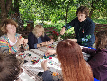 Майстер-клас із виготовлення ляльки-мотанки в музеї Панаса Мирного