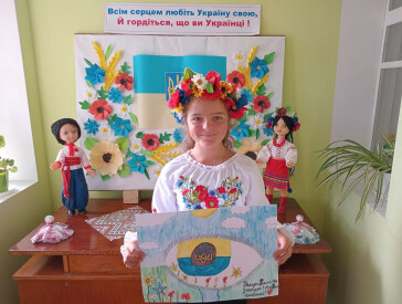 Малюнки відважним воїнам і рідній Україні