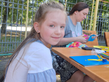 Майстер-клас до Дня Державного Прапора та Дня Незалежності у парку «Перемога»