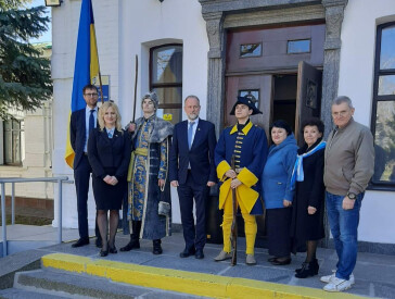 Посол Швеції в Україні в Державному історико-культурному заповіднику "Поле Полтавської битви"