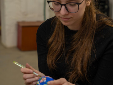 Майстер клас в рамках участі у міжрегіональній ініціативі «Великодній оберіг єдності»