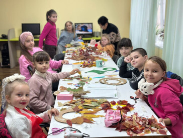 Осінні віночки — краса, створена дитячими руками
