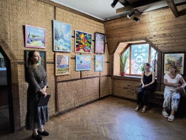 Презентація виставки творчих робіт учнів ПДХШ імені Святослава Пашинського «Від Карпат до Криму» з нагоди  Дня Незалежності України