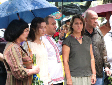 В День Державного прапора України відкрили меморіальну дошку Герою України Юліану Матвійчуку