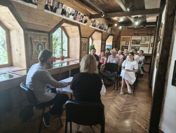 Творча зустріч із письменником, лауреатом обласної премії імені Панаса Мирного Олександром Лук’яненком