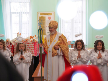 У Полтаві дітей загиблих Захисників України привітали з Днем Святого Миколая