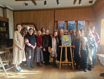 Відкриття персональної виставки Анни Бокаревої «Подих весни».