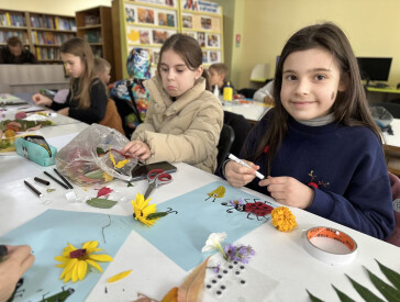 Майстер-клас «Чарівний світ комах» у бібліотеці-філії №6