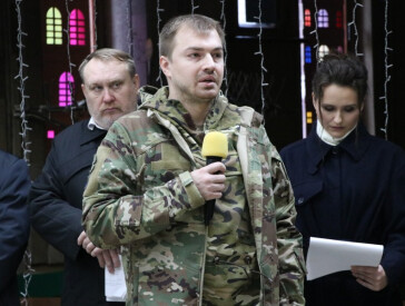 У Полтаві відкрили мініскульптуру на честь Героя України Юліана Матвійчука