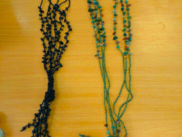 Плетемо багаторядне намисто