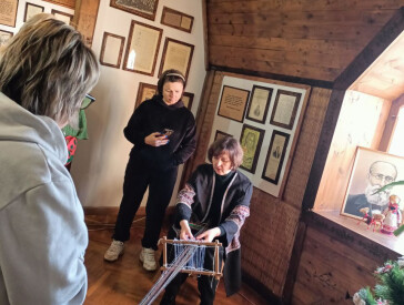 Майстер-клас «Янгол у техніці килимарства»