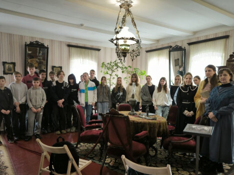 Перформанс «Коли література говорить по-справжньому: Панас Мирний» до Дня письменника