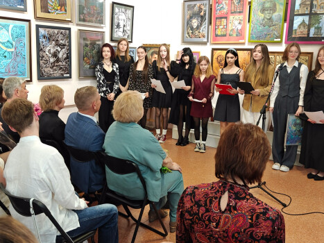 Свято випуску у Полтавській дитячій художній школі імені Святослава Пашинського