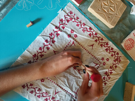 Майстер-клас із вибійки