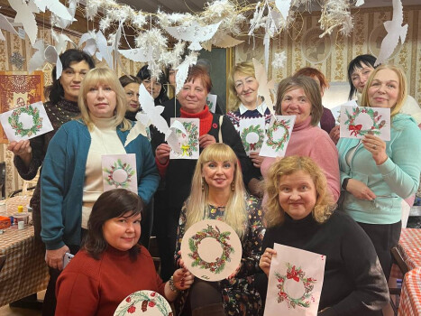 Майстер-клас з малювання «Старий рік минає, новий наступає»