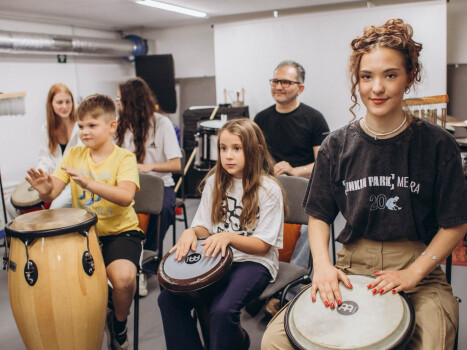 Живі виставки-презентації музичних інструментів в ПДМШ№1