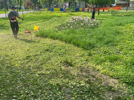 Чистота та затишок у парку "Перемога"