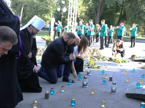 Молебень за загиблими захисниками України