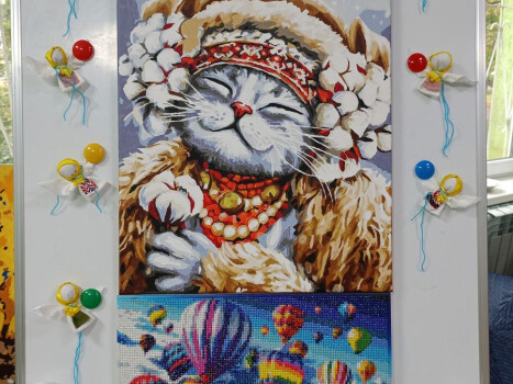 Картини, створені під звуки бойових канонад