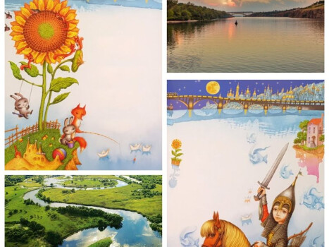 І сині сни старий Дніпро на хвилях колихає