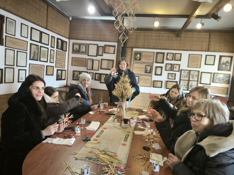 Майстер-клас із виготовлення сніжинки