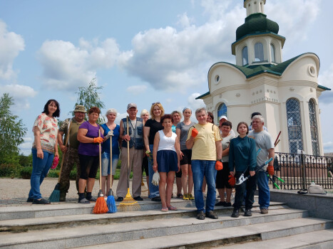 Благоустрій території Меморіалу козацької слави