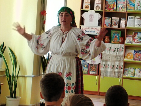 Скарбниця народної мудрості у бібліотеці