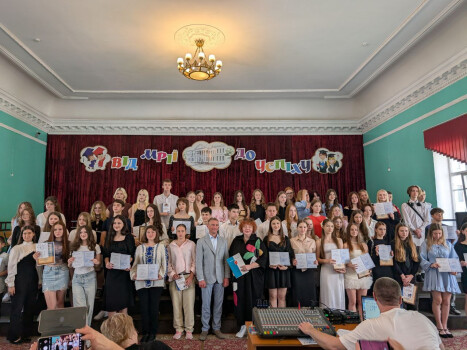 Свято випуску 2025 в Малій академії мистецтв імені Раїси Кириченко