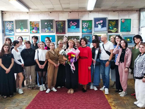 Відкриття виставки викладача ПДХШ імені Святослава Пашинського Валентини Тарасенко